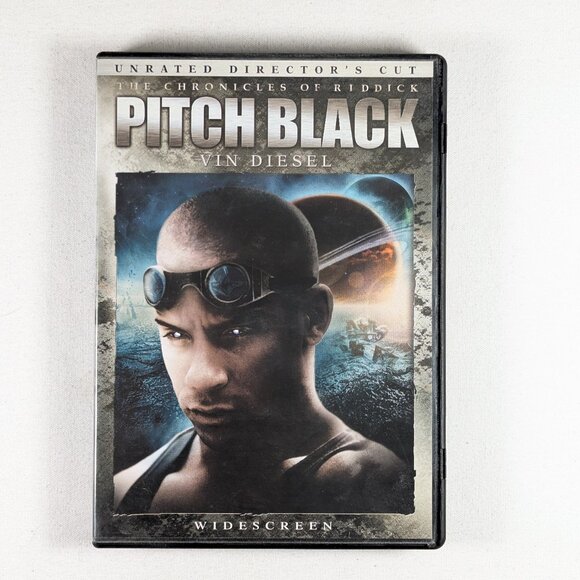 Vin Diesel Pitch Black / the Chronicles of Riddick DVD Unrated Directors cut - Picture 1 of 5